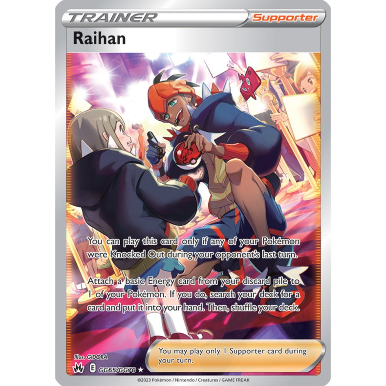 Raihan GG65/GG70 - Crown Zenith Galarian Gallery Enkeltkort