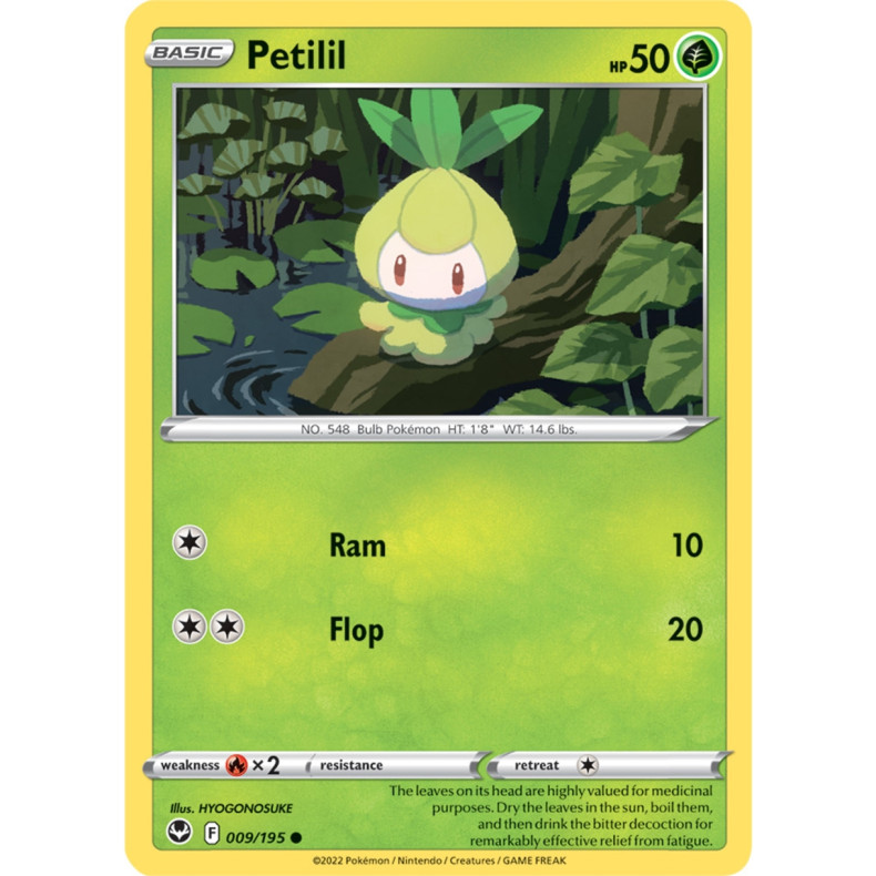Petilil 009/195 - Silver Tempest Enkeltkort