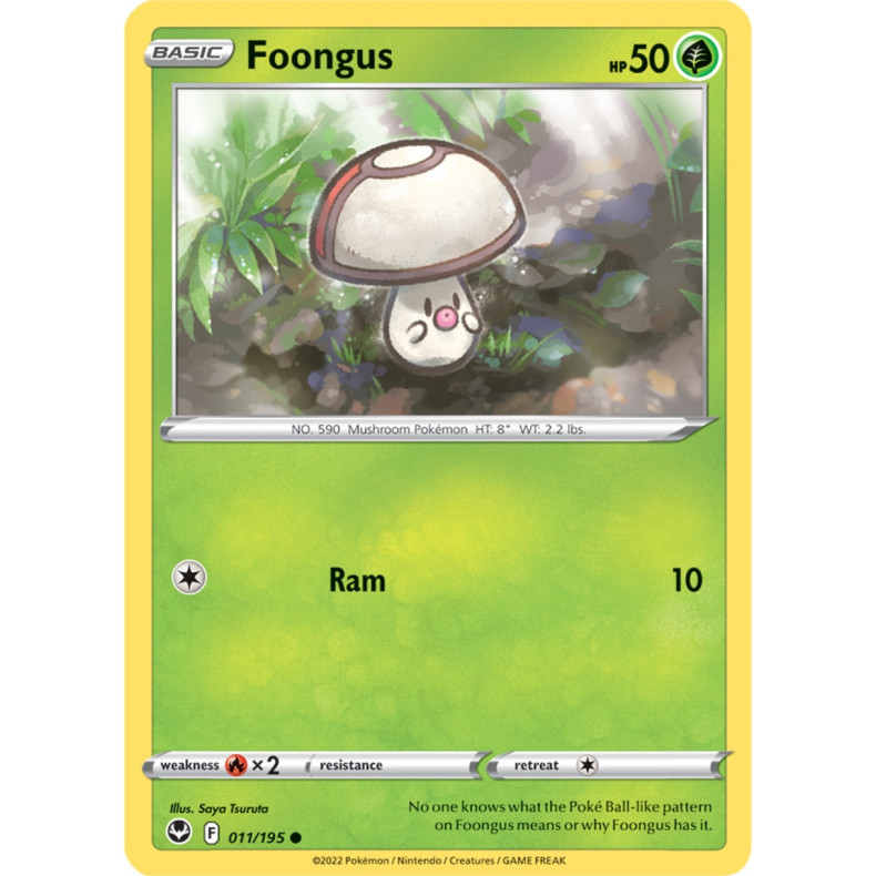 Foongus 011/195 - Silver Tempest Enkeltkort