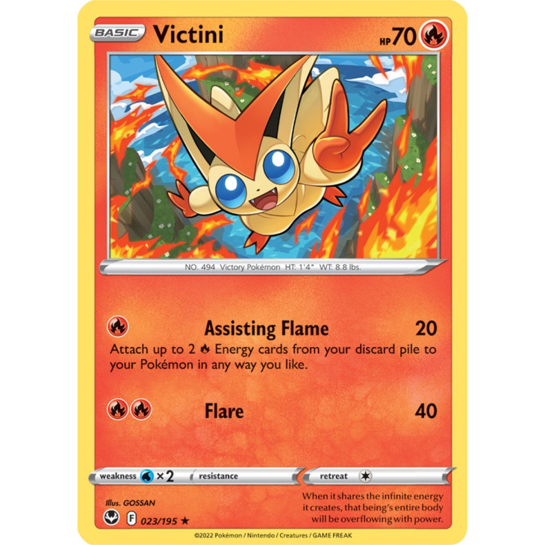 Victini 023/195 - Silver Tempest Enkeltkort