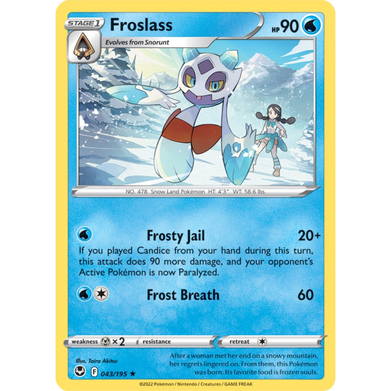 Froslass 043/195 - Silver Tempest Enkeltkort