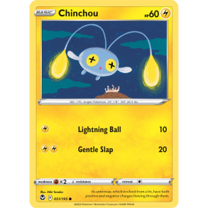 Chinchou 051/195 - Silver Tempest Enkeltkort