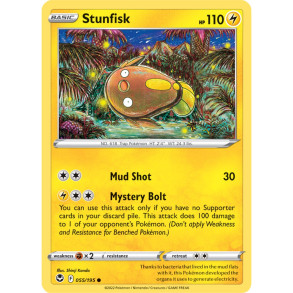 Stunfisk 055/195 - Silver Tempest Enkeltkort