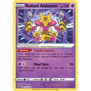 Radiant Alakazam 059/195 - Silver Tempest Enkeltkort