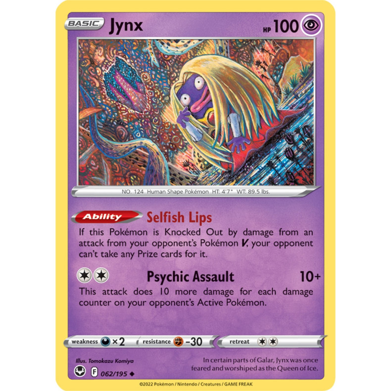 Jynx 062/195 - Silver Tempest Enkeltkort