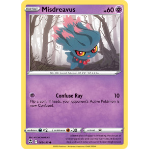 Misdreavus 063/195 - Silver Tempest Enkeltkort