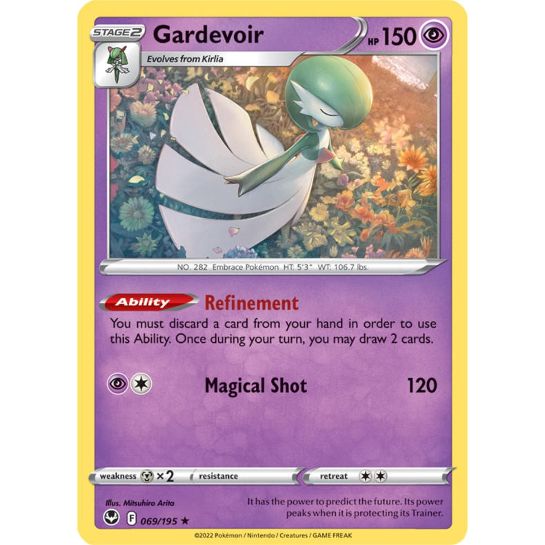 Gardevoir 069/195 - Silver Tempest Enkeltkort