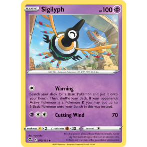 Sigilyph 075/195 - Silver Tempest Enkeltkort