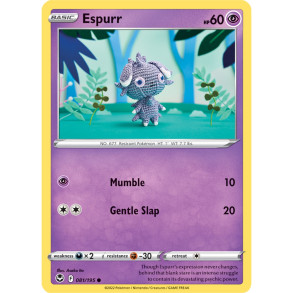 Espurr 081/195 - Silver Tempest Enkeltkort