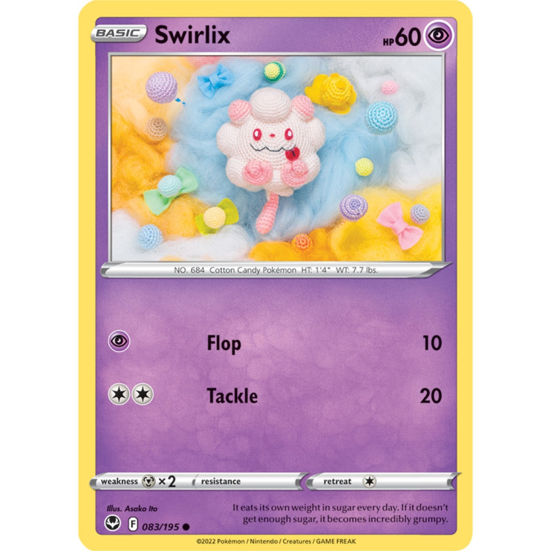 Swirlix 083/195 - Silver Tempest Enkeltkort