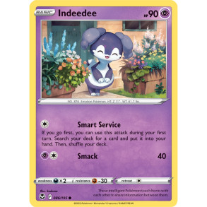 Indeedee 086/195 - Silver Tempest Enkeltkort