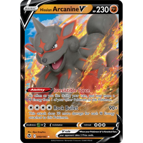 Hisuian Arcanine V 090/195 - Silver Tempest Enkeltkort