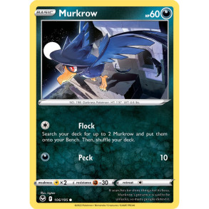 Murkrow 106/195 - Silver Tempest Enkeltkort