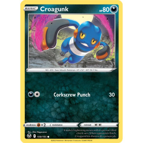 Croagunk 109/195 - Silver Tempest Enkeltkort