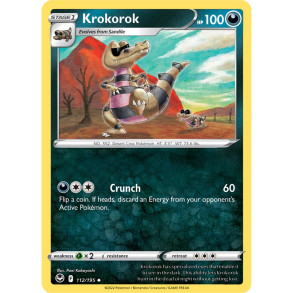 Krokorok 112/195 - Silver Tempest Enkeltkort