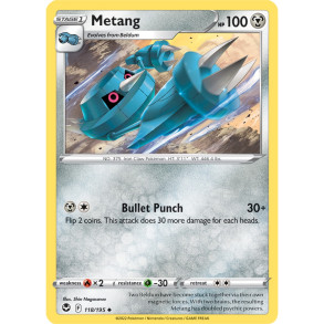 Metang 118/195 - Silver Tempest Enkeltkort