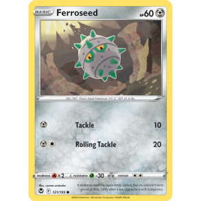 Ferroseed 121/195 - Silver Tempest Enkeltkort