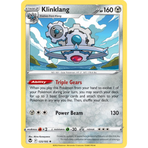 Klinklang 125/195 - Silver Tempest Enkeltkort