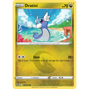Dratini 129/195 - Silver Tempest Enkeltkort