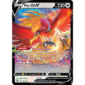 Ho-Oh V 140/195 - Silver Tempest Enkeltkort