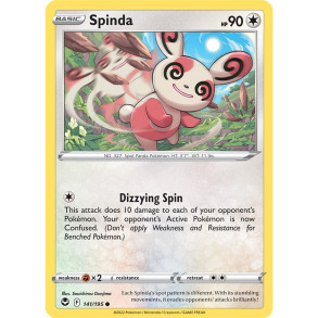 Spinda 141/195 - Silver Tempest Enkeltkort