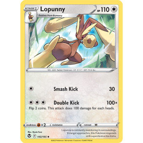Lopunny 145/195 - Silver Tempest Enkeltkort