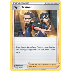 Gym Trainer 158/195 - Silver Tempest Enkeltkort