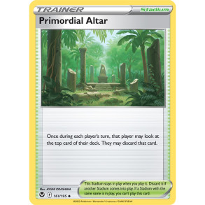 Primordial Altar 161/195 - Silver Tempest Enkeltkort