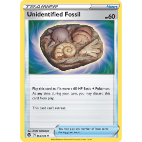 Unidentified Fossil 165/195 - Silver Tempest Enkeltkort