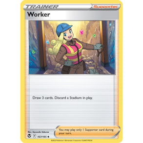 Worker 167/195 - Silver Tempest Enkeltkort