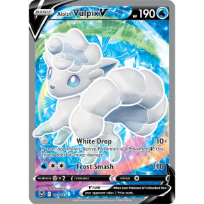 Alolan Vulpix V 173/195 - Silver Tempest Enkeltkort