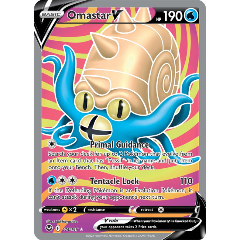 Omastar V 174/195 - Silver Tempest Enkeltkort