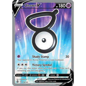 Unown V 176/195 - Silver Tempest Enkeltkort