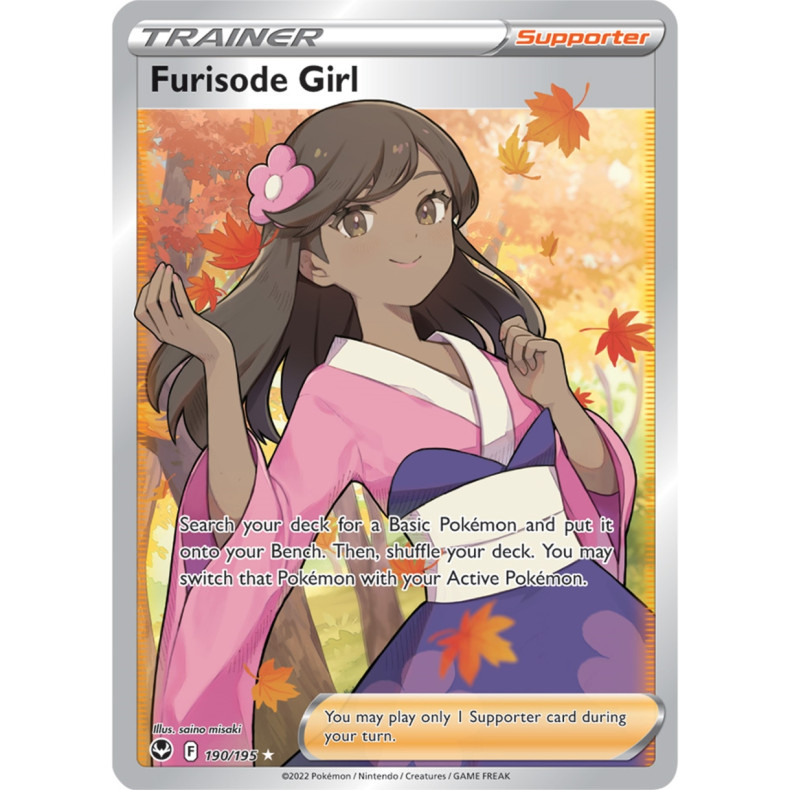 Furisode Girl 190/195 - Silver Tempest Enkeltkort