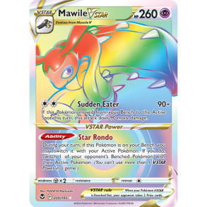 Mawile VSTAR 200/195 - Silver Tempest Enkeltkort