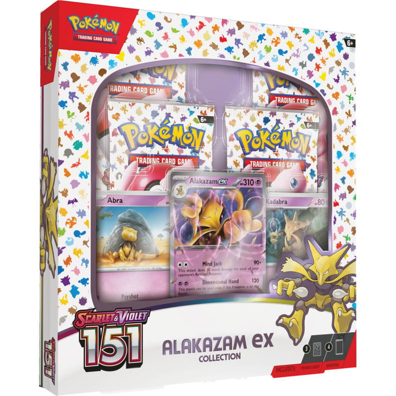 Pokmon TCG: Scarlet &amp; Violet 151 - Alakazam ex Collection