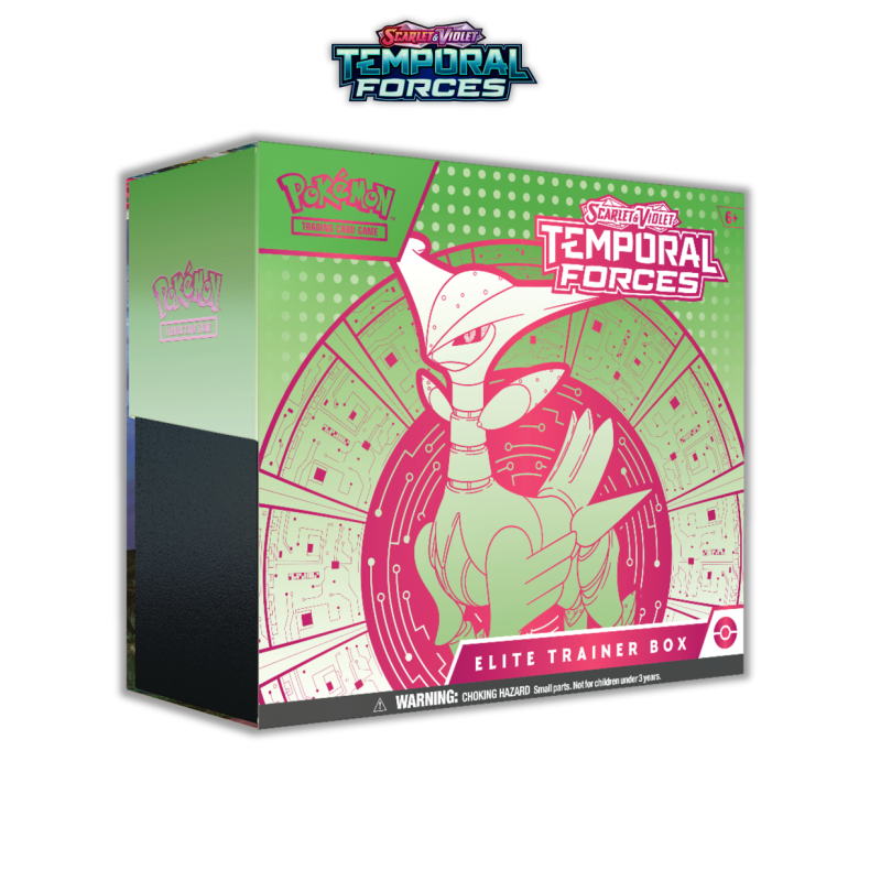 Pokmon TCG - Temporal Forces Elite Trainer Box Iron Leaves