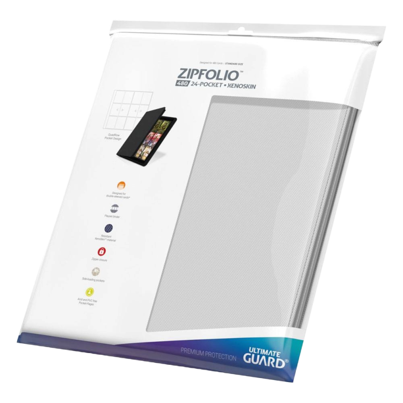 Ultimate Guard Zipfolio 480 - 24-Pocket XenoSkin (Quadrow)