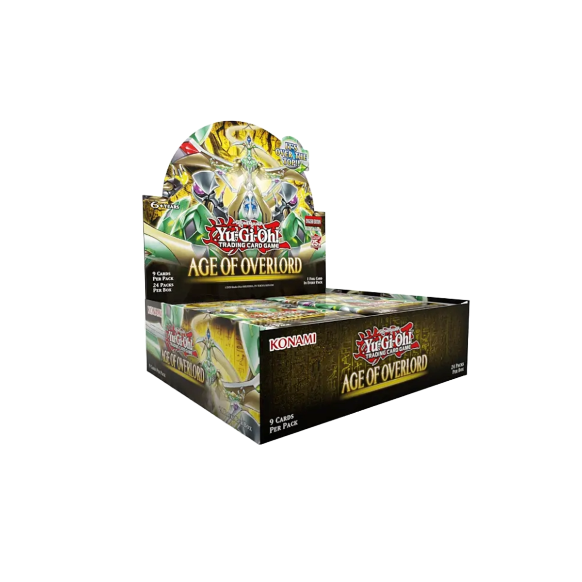 YuGiOh! Age of Overlord Booster Box YuGiOh! CardStoreCPH.dk