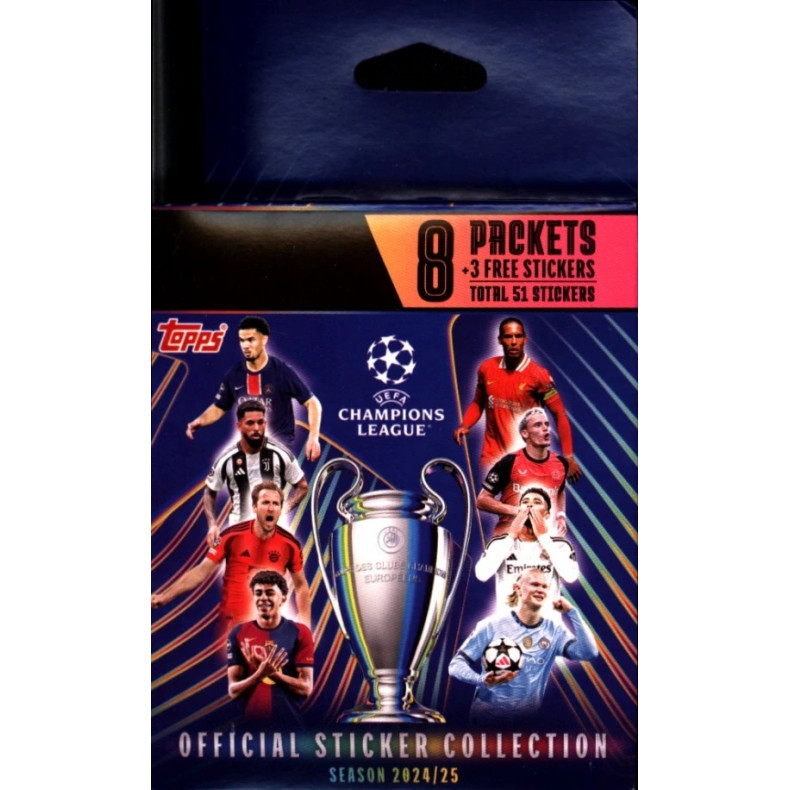 Topps Champions League 2024/25 Stickers - Eco Pack