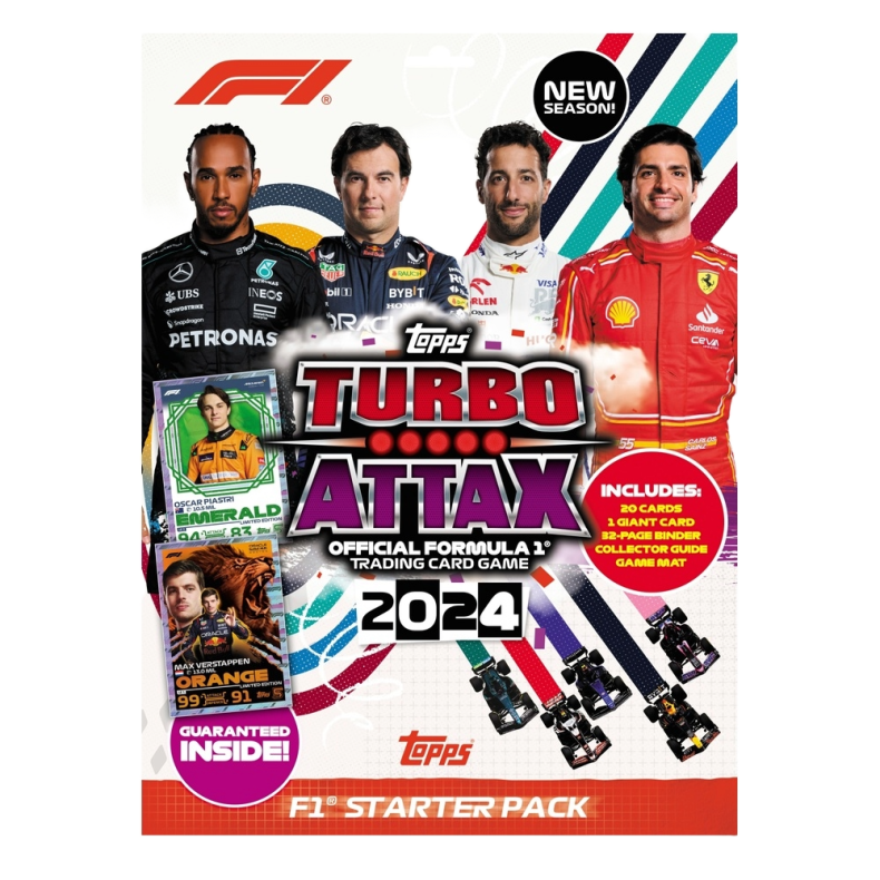 FORMULA 1 TURBO ATTAX STARTER PACK