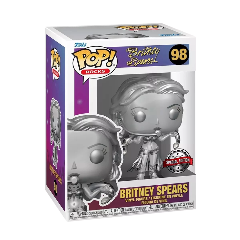 Britney Spears POP! Rocks Vinyl Figure Slave 4U(MT) 9 cm