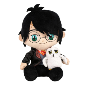 Harry Potter Plush Figure Sitting with Hedwig 25 cm