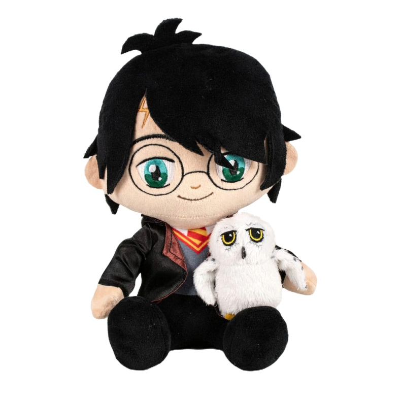 Harry Potter Plush Figure Sitting with Hedwig 25 cm