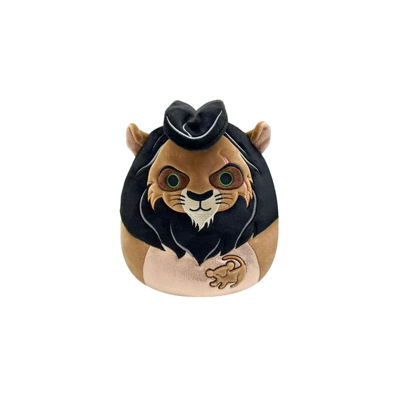 Squishmallows Plush Figure The Lion King 30th Anniversary Scar 20 cm