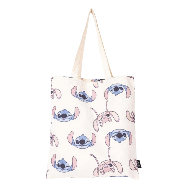 Lilo &amp; Stitch Tote Bag Stitch &amp; Angel Face
