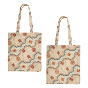 One Piece Tote Bag Map