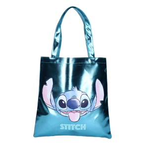 Lilo & Stitch Tote Bag Stitch Moves Metallic
