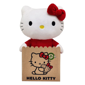 Sanrio Plush Figure Hello Kitty with Red Dress 24 cm