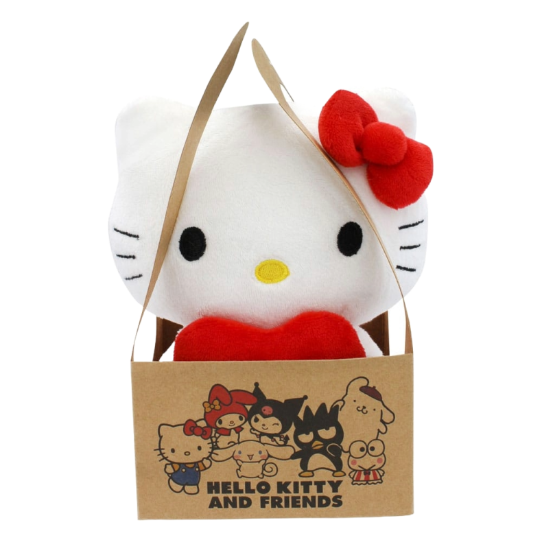 Sanrio Plush Figure Hello Kitty Heart 14 cm